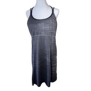 The North Face Womens Gray Strappy Active Dress Built-in Bra Size Large L